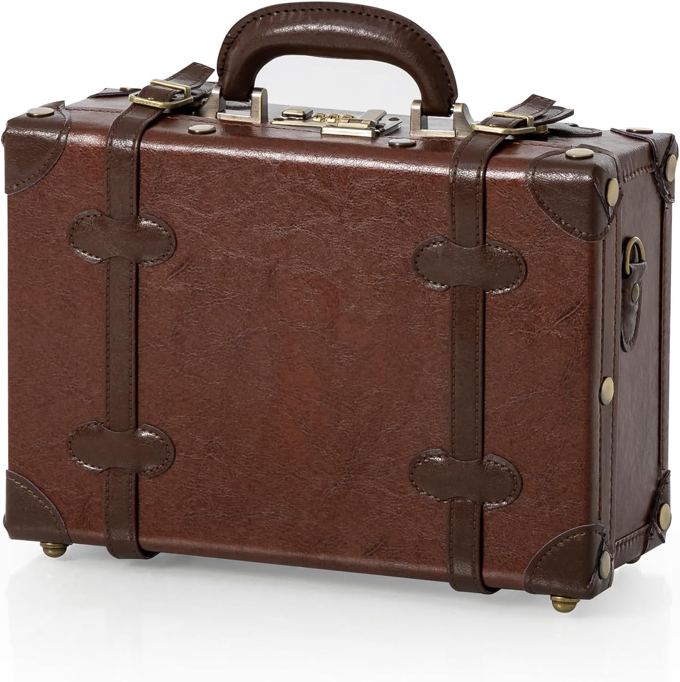 Amazon | [COTRUNKAGE] トランクケース アンティーク風 レトロ