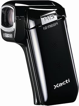 SANYOデジタルムービーカメラXacti DMX-CA100ブラック☆実動品