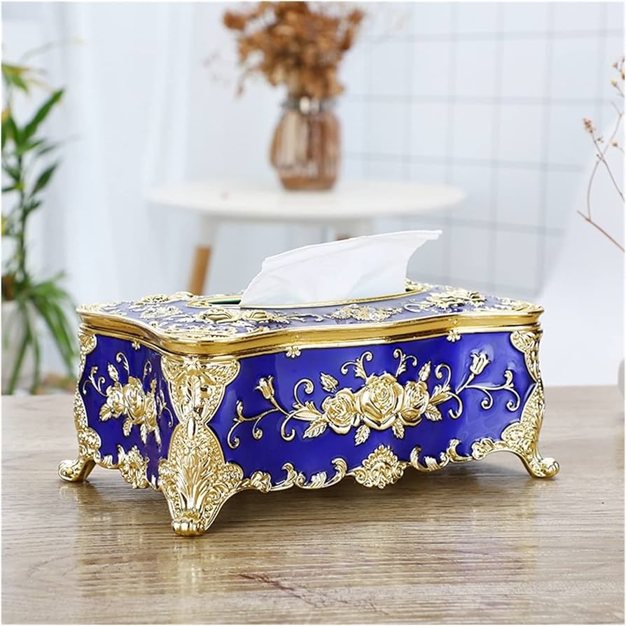 Amazon｜ティッシュボックスデスク収納ボックスレトロティッシュ