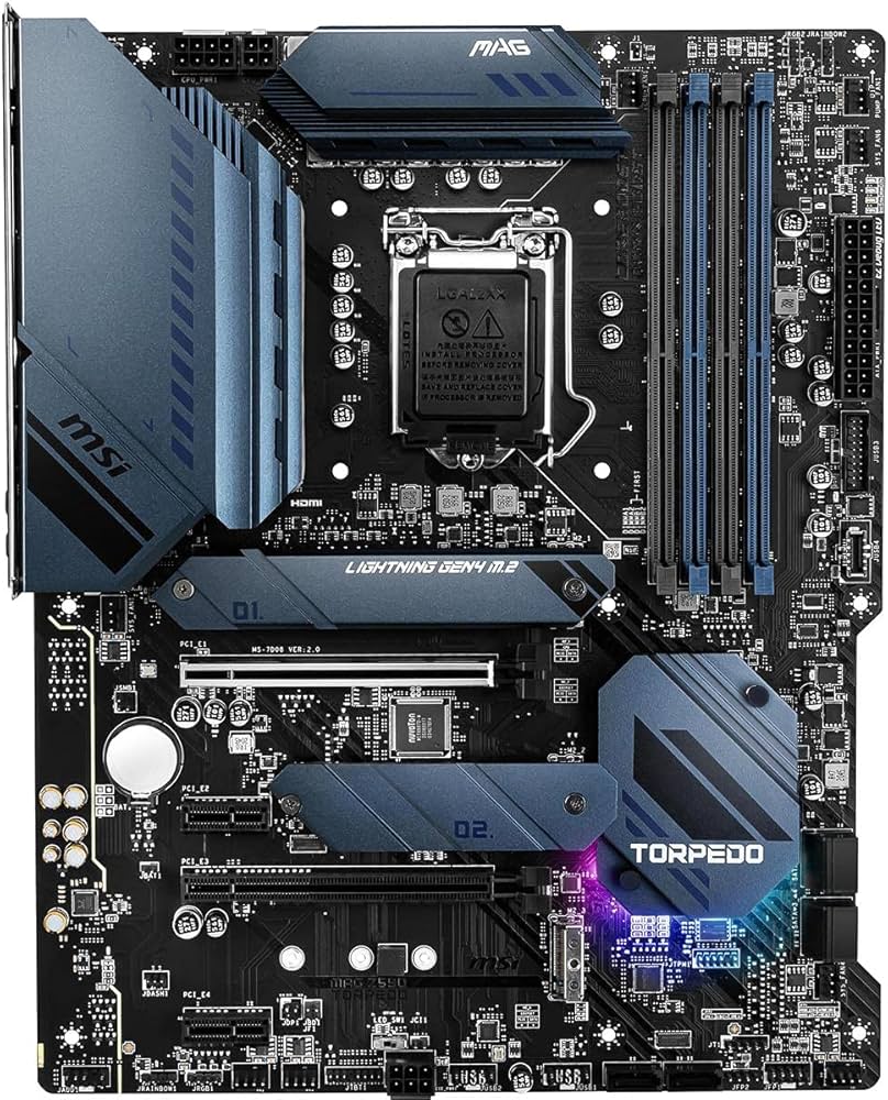 Amazon.com: MSI MAG Z590 Torpedo Gaming Motherboard (ATX, 11th