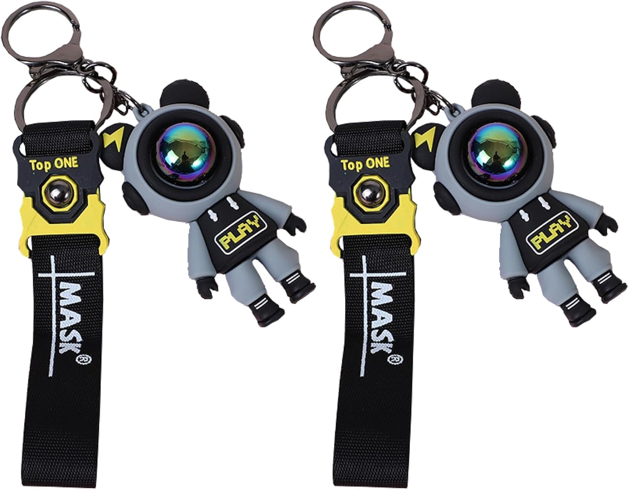 Amazon.co.jp: [Felimoa] キーホルダー ベア クマ スペース 宇宙服