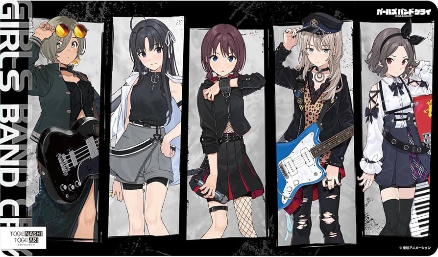 Amazon | ガールズバンドクライ キャラクターラバーマット トゲナシ