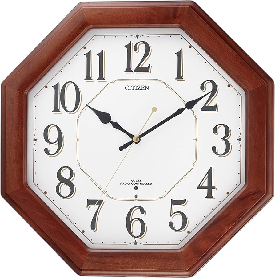 Amazon.co.jp: リズム(RHYTHM) CITIZEN ( シチズン ) 掛け時計 電波