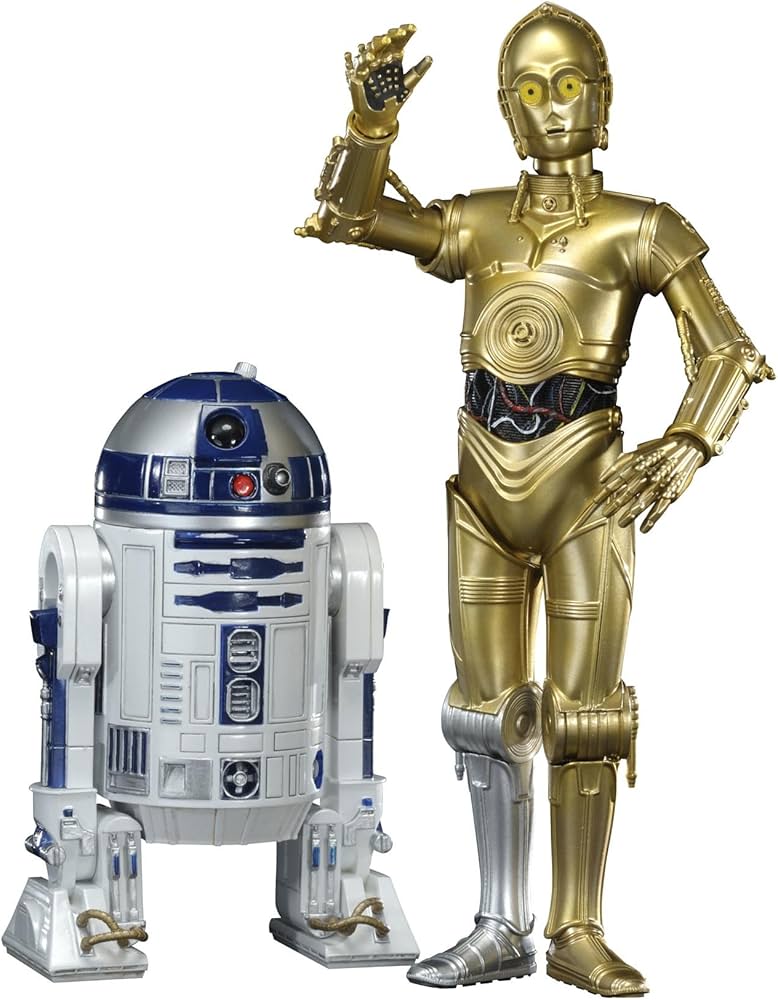 Amazon.com: Star Wars ARTFX+ R2-D2 & C-3PO Kotobukiya (1/10 Scale