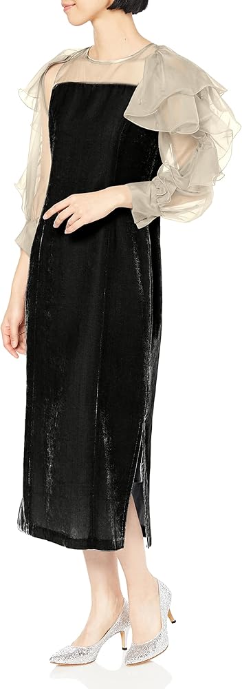 Amazon.co.jp: [FRAY I.D] フリルボレロコンビドレス FWFO225508