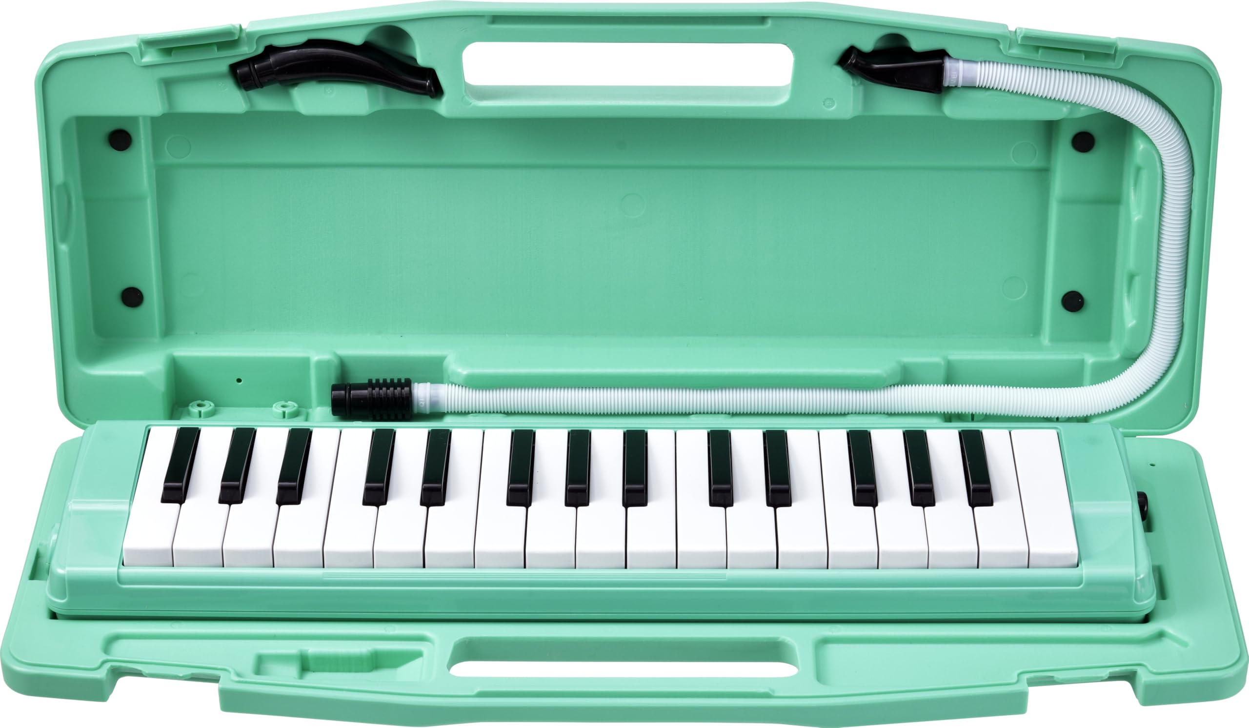 Amazon.co.jp: ゼンオン けんばんハーモニカ C-32G GREEN ハードケース