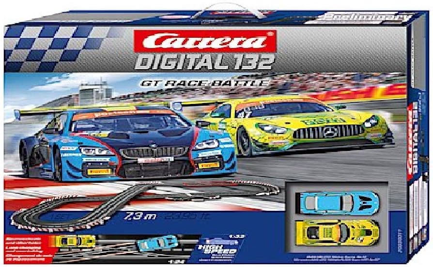 Carrera Digital 1:32 Escala Slot Car Racing Track Set - GT Race