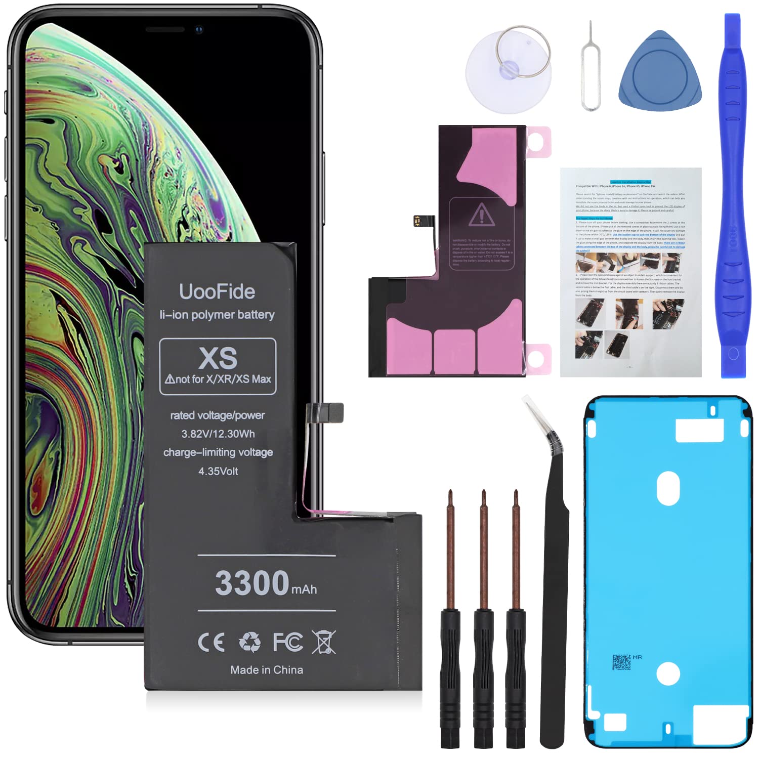 Amazon.com: Upgraded Battery for iPhone Xs, High Capacity