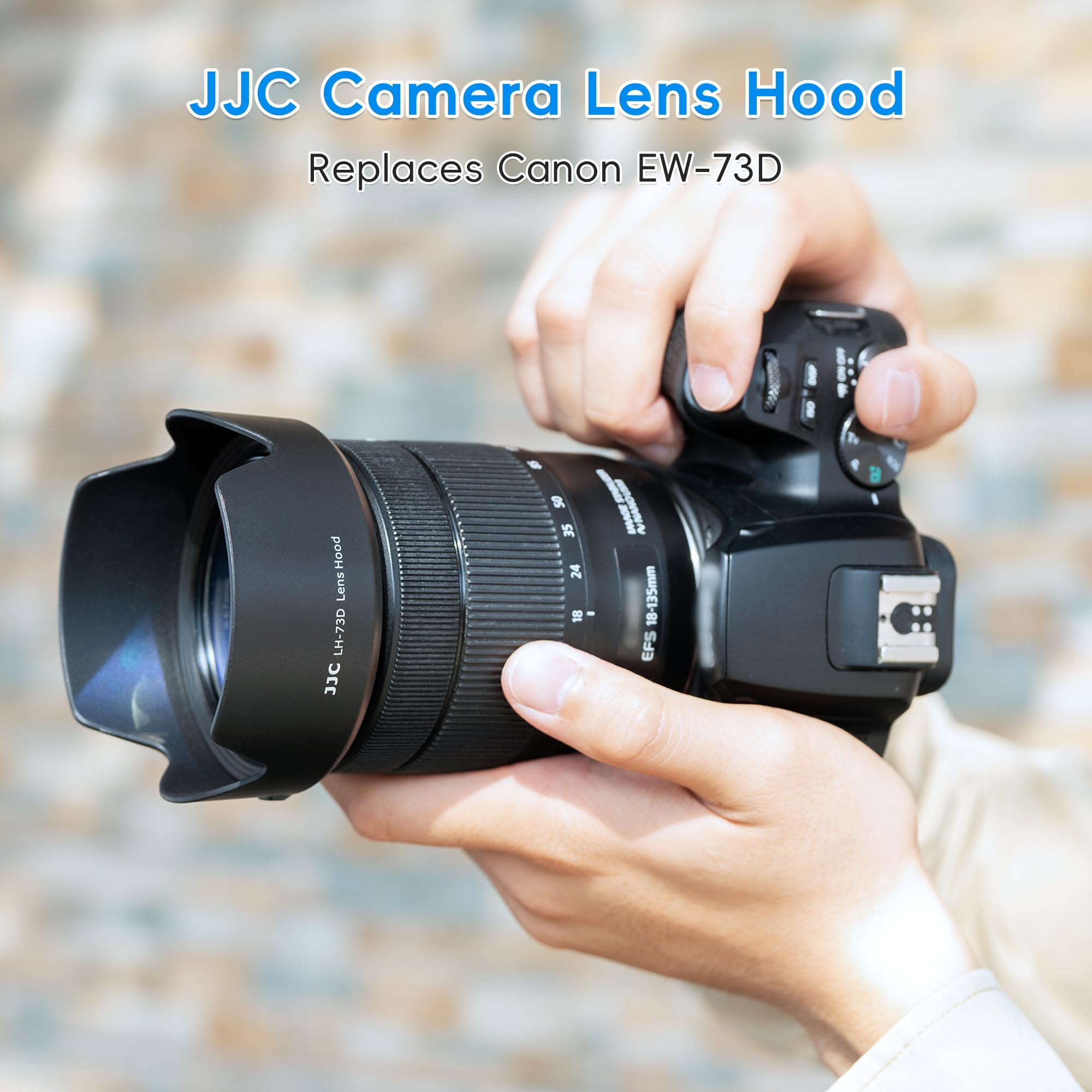 Amazon | JJC EW-73D レンズフードシェード Canon EF-S 18-135mm f/3.5