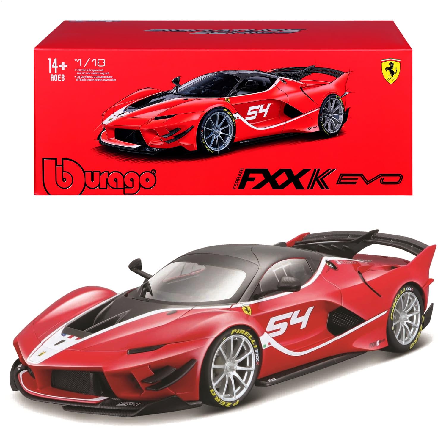 Amazon | Bburago 1/18 シグニチャーシリーズ フェラーリ FXX-K EVO