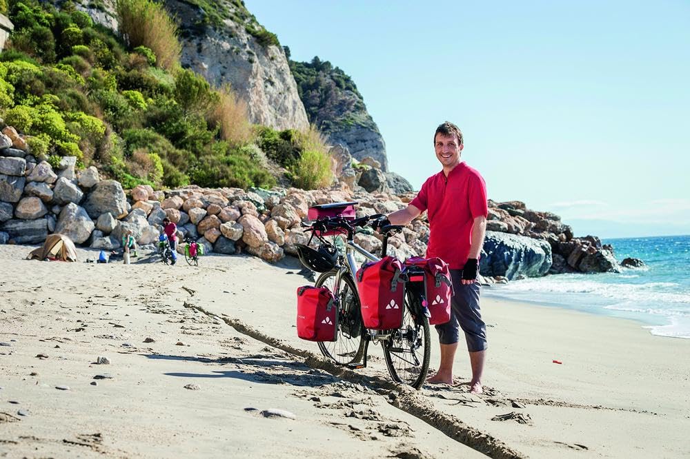 Amazon.co.jp: VAUDEアクアフロントリアパニエバイクバッグ - 2個