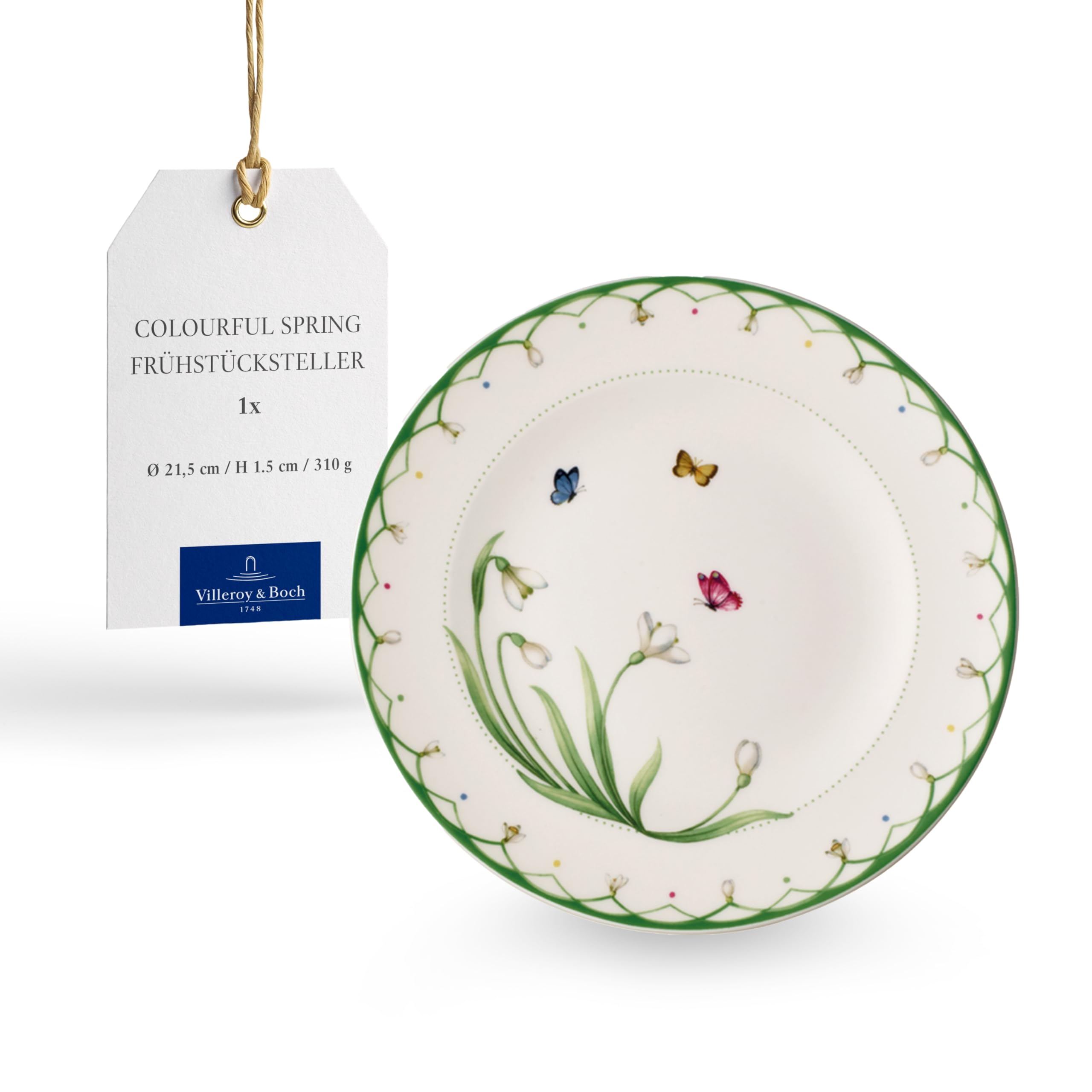 Villeroy & Boch 廃盤シリーズ】ガラスプレート4枚セット