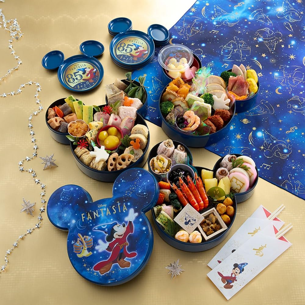 Amazon.co.jp: [ベルメゾン] ディズニー おせち 2026 ファンタジア 3段