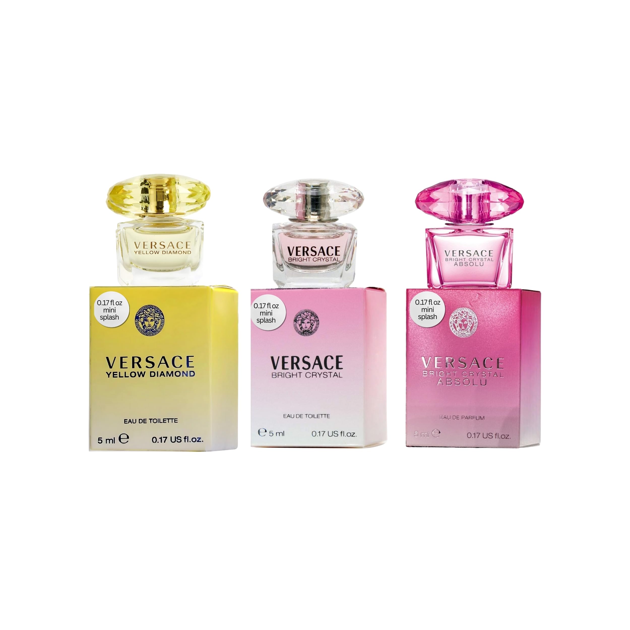 Amazon.com : Versace Perfume Gift Set for Women – Mini Variety