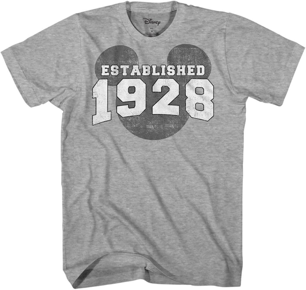 Amazon.co.jp: Mickey Mouse EST. 1928 Vintage Classic Disneyland