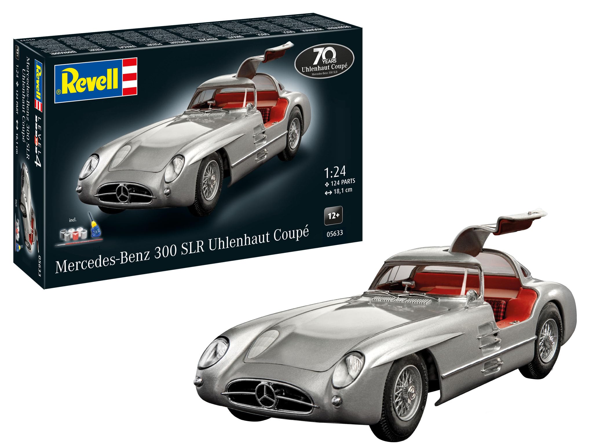 Revell Modellbausatz Mercedes-Benz 300 SLR 70 Jahre Uhlenhaut