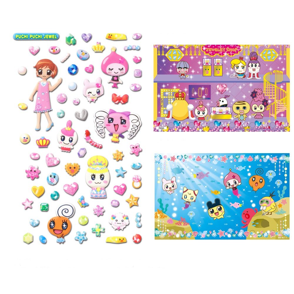 Amazon.co.jp: たまもりしーるリフィル プチプチジュエルセット : Toys