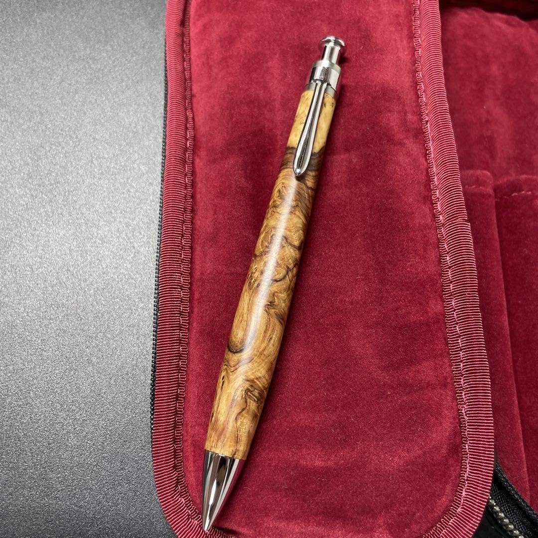 Amazon.co.jp: 工房楔 特上花梨瘤ローズウッド シャープペンシル 超