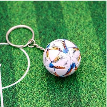 Amazon.co.jp: [さちえ] サッカーボール キーホルダー サッカー キー