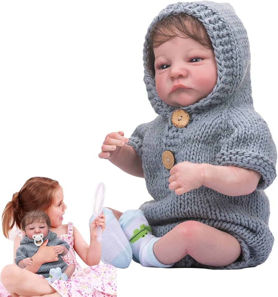 Amazon | リボーン赤ちゃん人形、リアルなシリコン人形 - かわいい