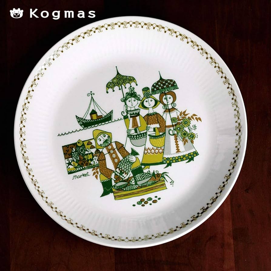 Amazon | 北欧ヴィンテージ ノルウェー フィッギオ Figgjo Market