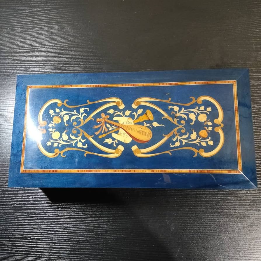 Amazon.co.jp: 限定品Demain 鍵付ジュエリーボックス オルゴール有