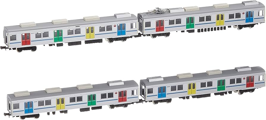 Amazon | グリーンマックス Nゲージ 東急8500系 青帯 ・ ドア装飾編成