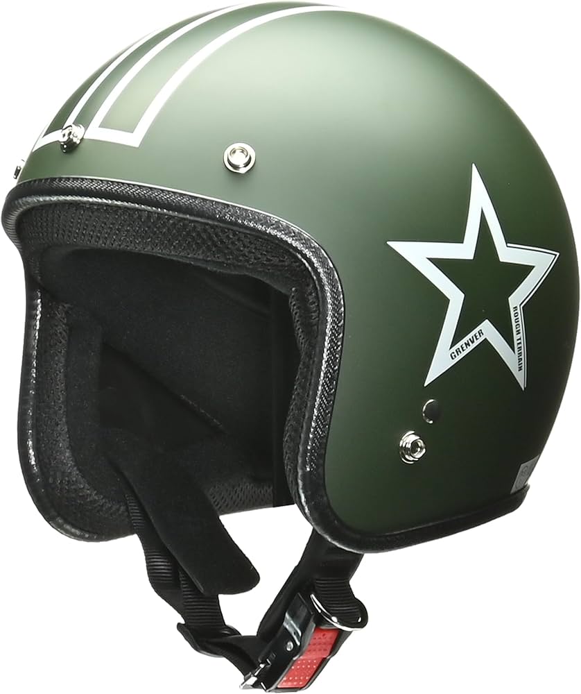 Amazon | リード工業(LEAD) バイクヘルメット ジェット GRENVER マット