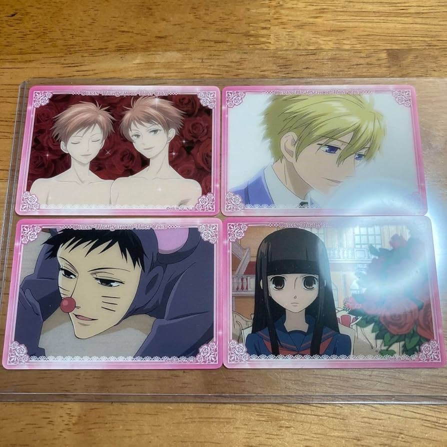 桜蘭高校ホスト部 カフェ 須王 環 缶バッジ クリアカード アクリル