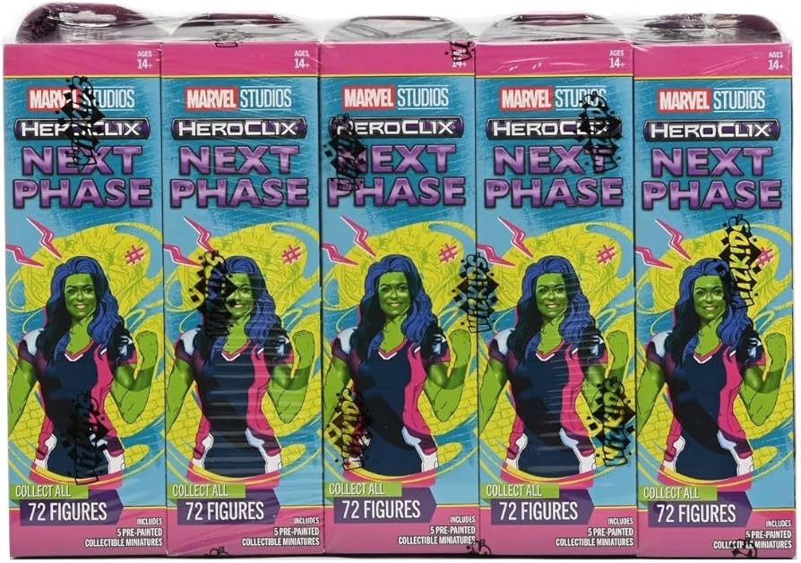 Amazon.com: WizKids Marvel HeroClix: Marvel Studios Next Phase