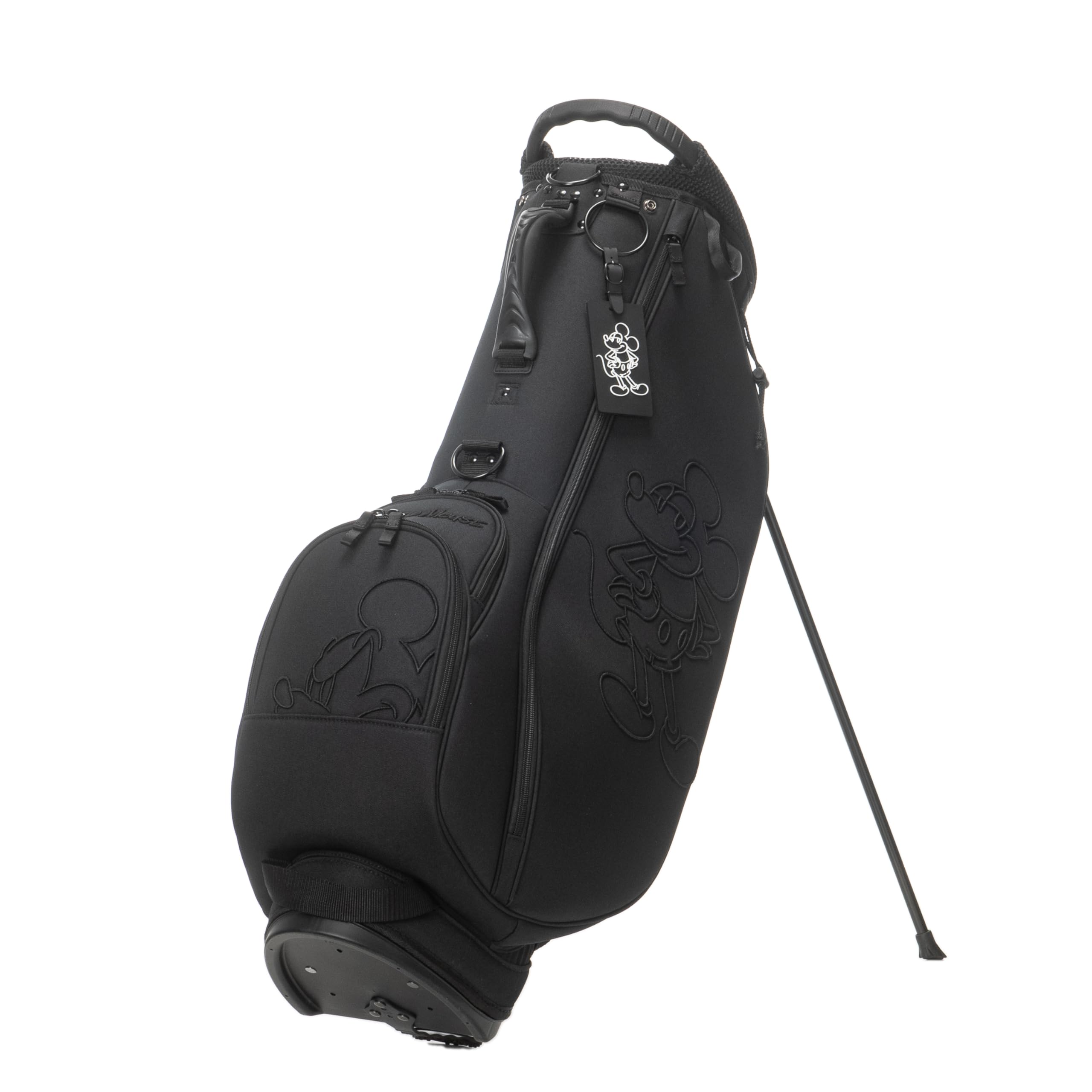 Amazon | ディズニー (Disney) BLACK MICKY ゴルフスタンドキャディ