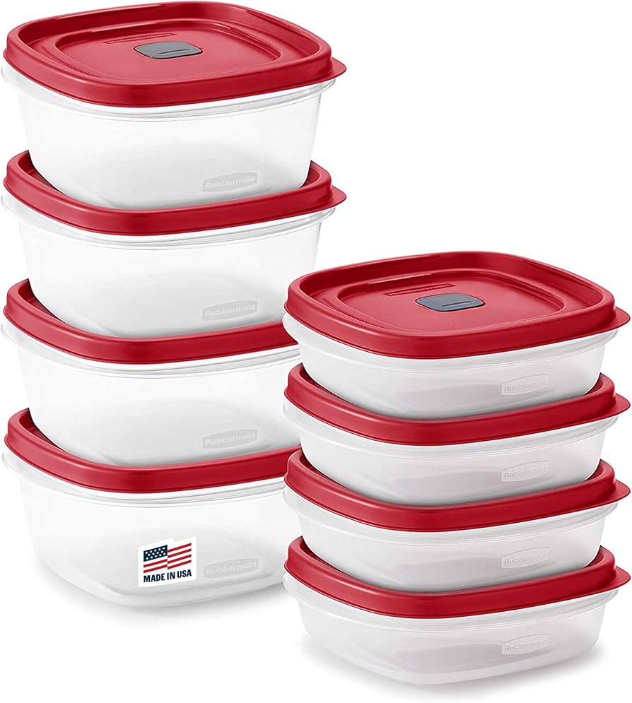 Amazon.com: Rubbermaid 16-Piece BPA-Free Plastic Food Storage Set