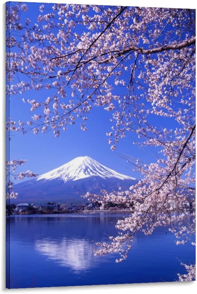 桜と富士山の写真 額入り 【公式通販】