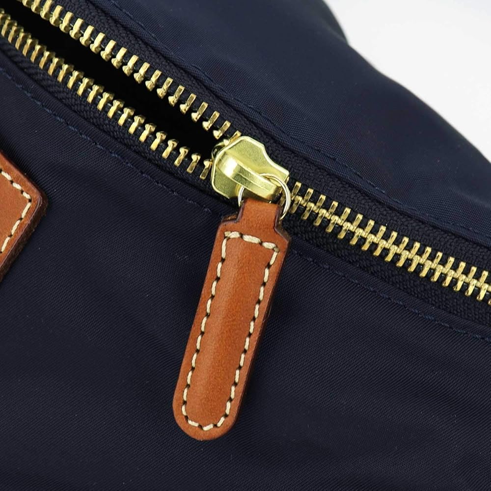 Amazon | [フェリージ] ボディバッグ ナイロン×レザー ウエストバッグ