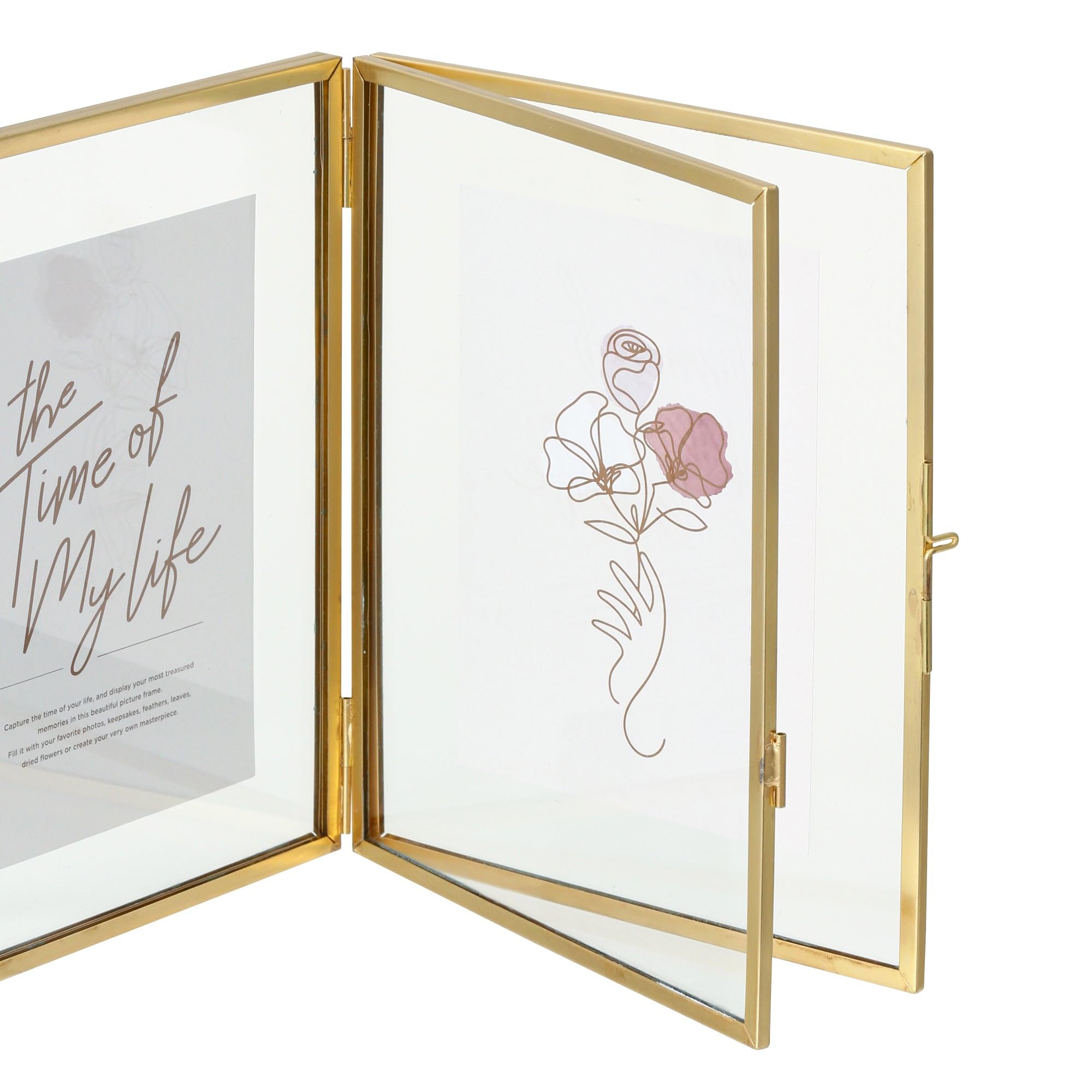 Amazon.co.jp: Francfranc フランフラン メタルガラス フレーム 2面