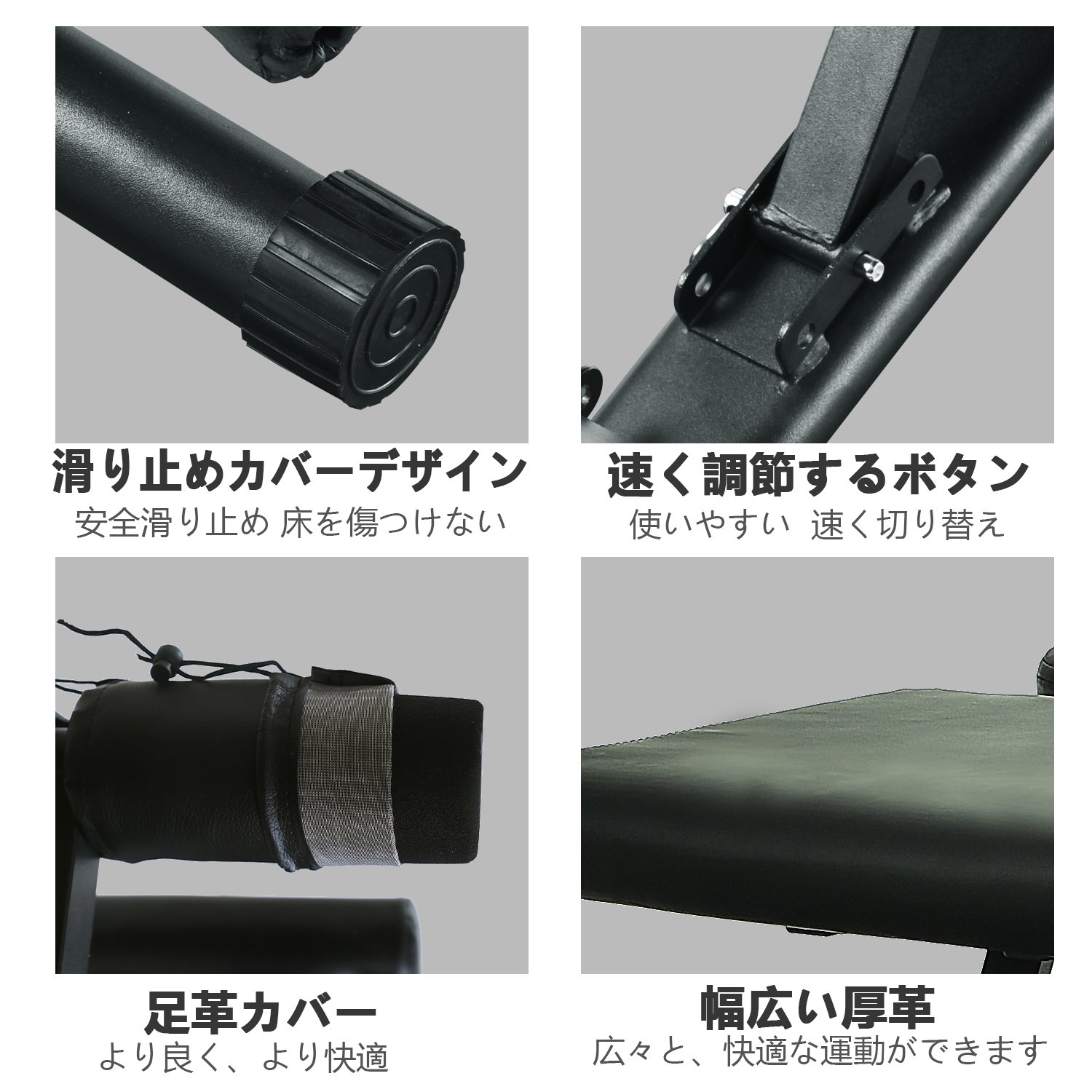 Amazon.co.jp: FITMATEトレーニングベンチ 腹筋 フォールディング