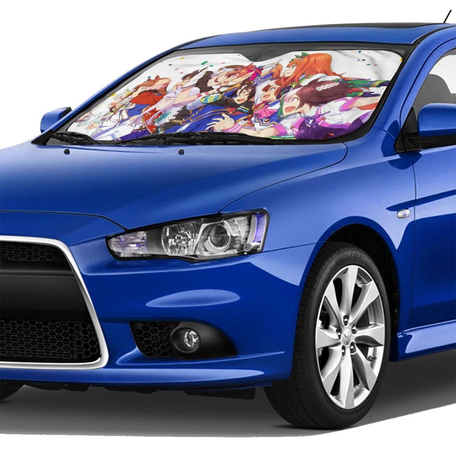 Amazon.co.jp: ウマ娘 サンシェード 車のフロントガラスの日よけに汎用