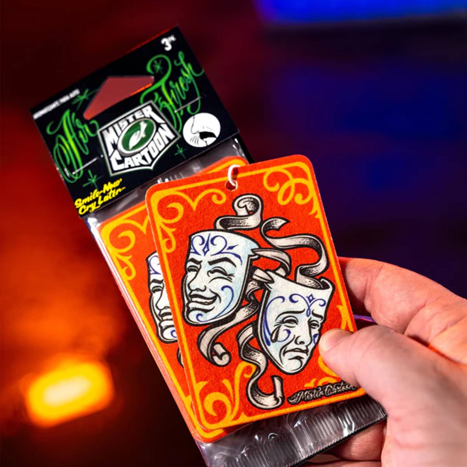 Mister cartoon puzzleセット+air freshener Mister cartoon puzzle