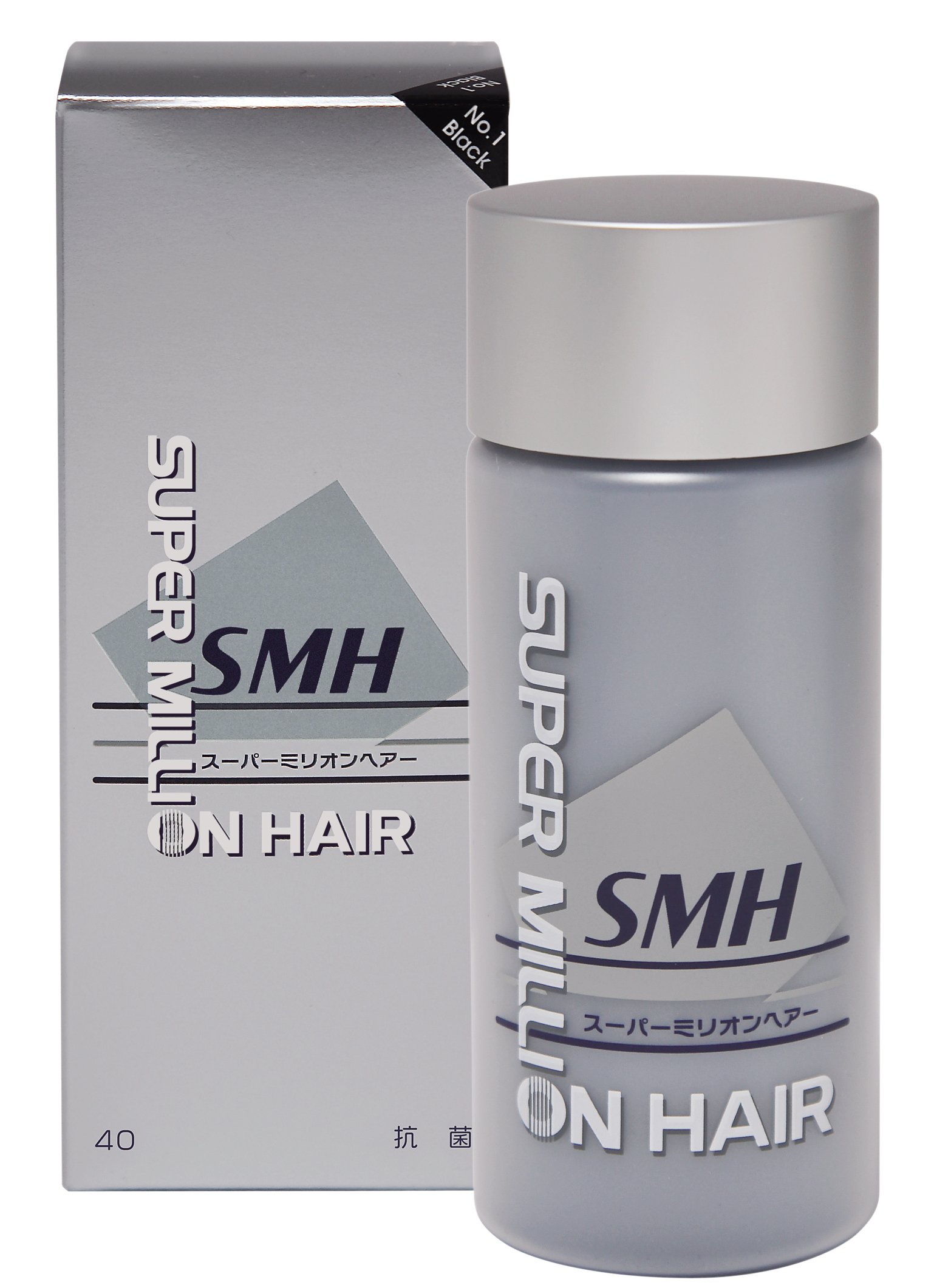 Amazon | 【大容量】スーパーミリオンヘアー 40g ブラック No.1