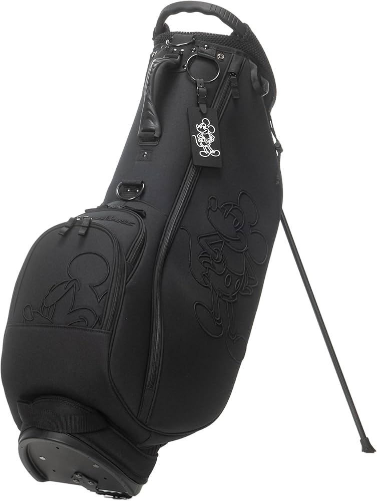 Amazon | ディズニー (Disney) BLACK MICKY ゴルフスタンドキャディ