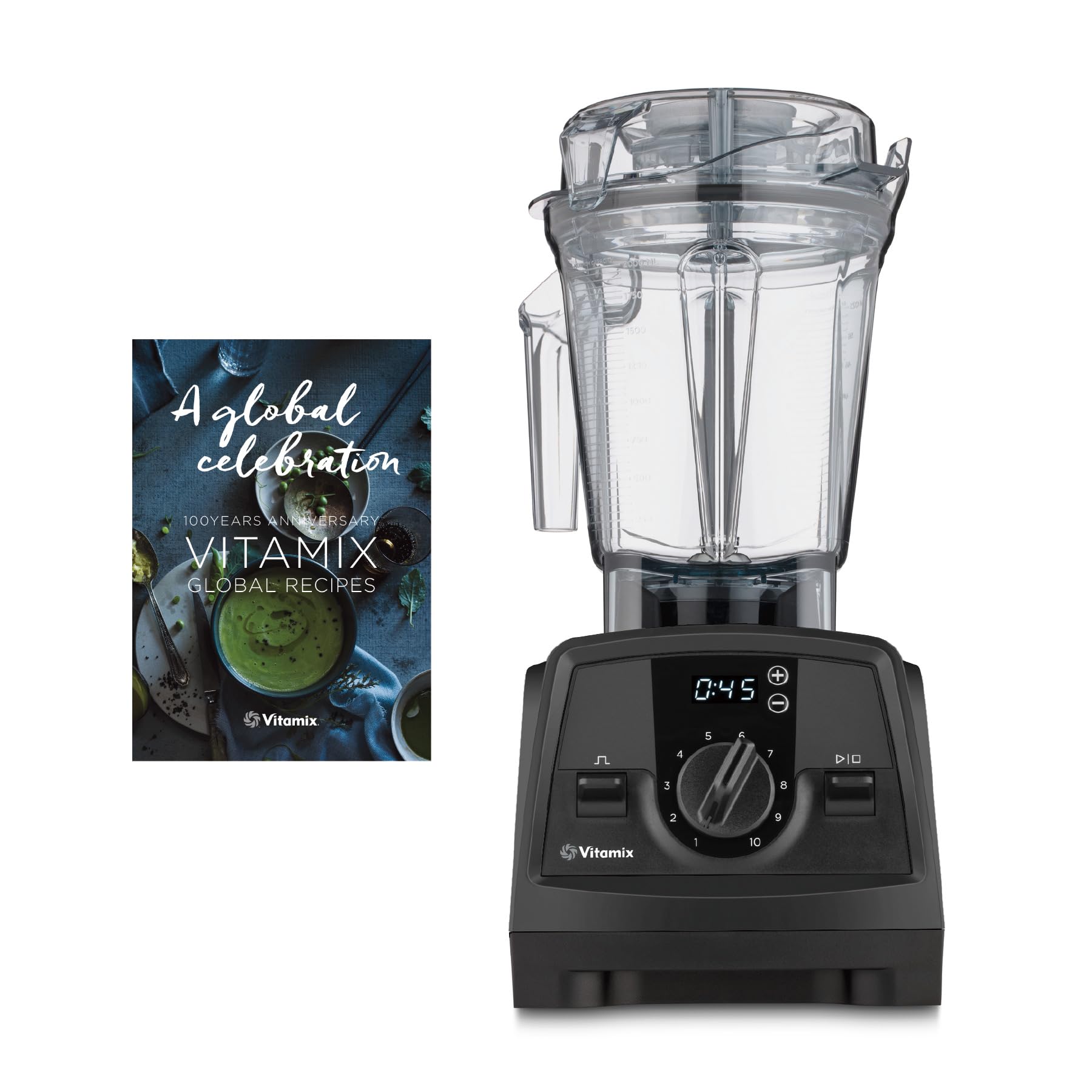 Amazon | 【公式】Vitamix V1200i ブラック ミキサー 限定特典付き 1台
