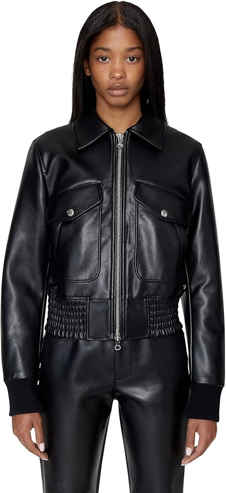 Amazon.co.jp: [Diesel] (ディーゼル) レディース ジャケット フェイク