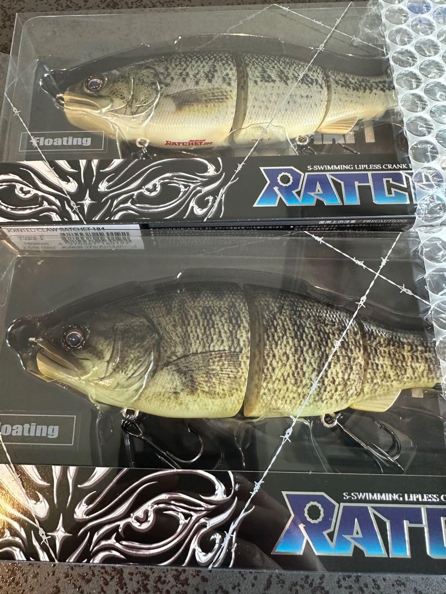 希少 ガンクラフト ジョインテッドクロー ラチェット 184 ルアマガ限定