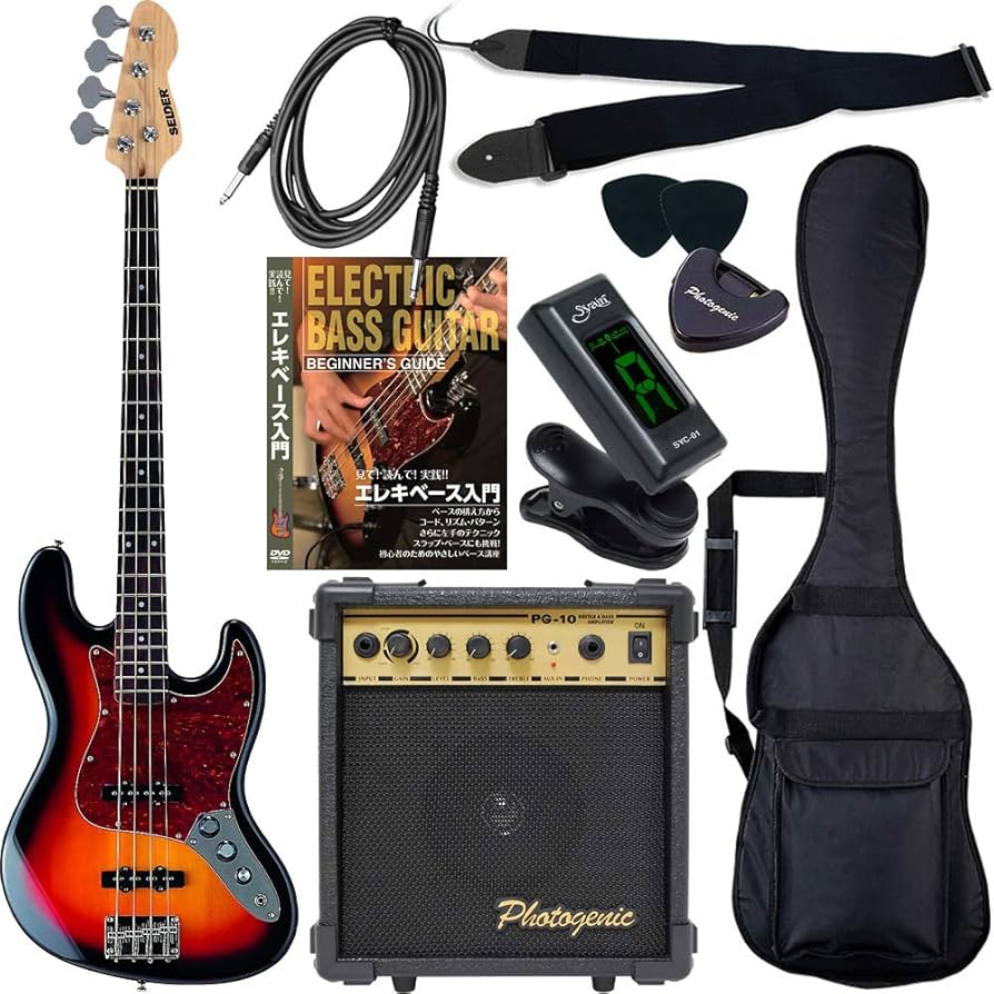 Amazon | SELDER ベース ジャズベースタイプ JB-30 初心者入門