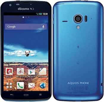 Amazon | シャープ AQUOS PHONE ZETA SH-06E docomo [Blue] | シャープ
