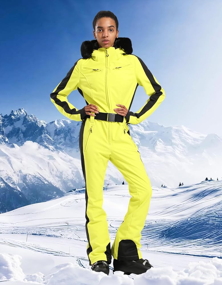 Amazon.co.jp: [GSOU SNOW] スキーウェア レディース ワンピース