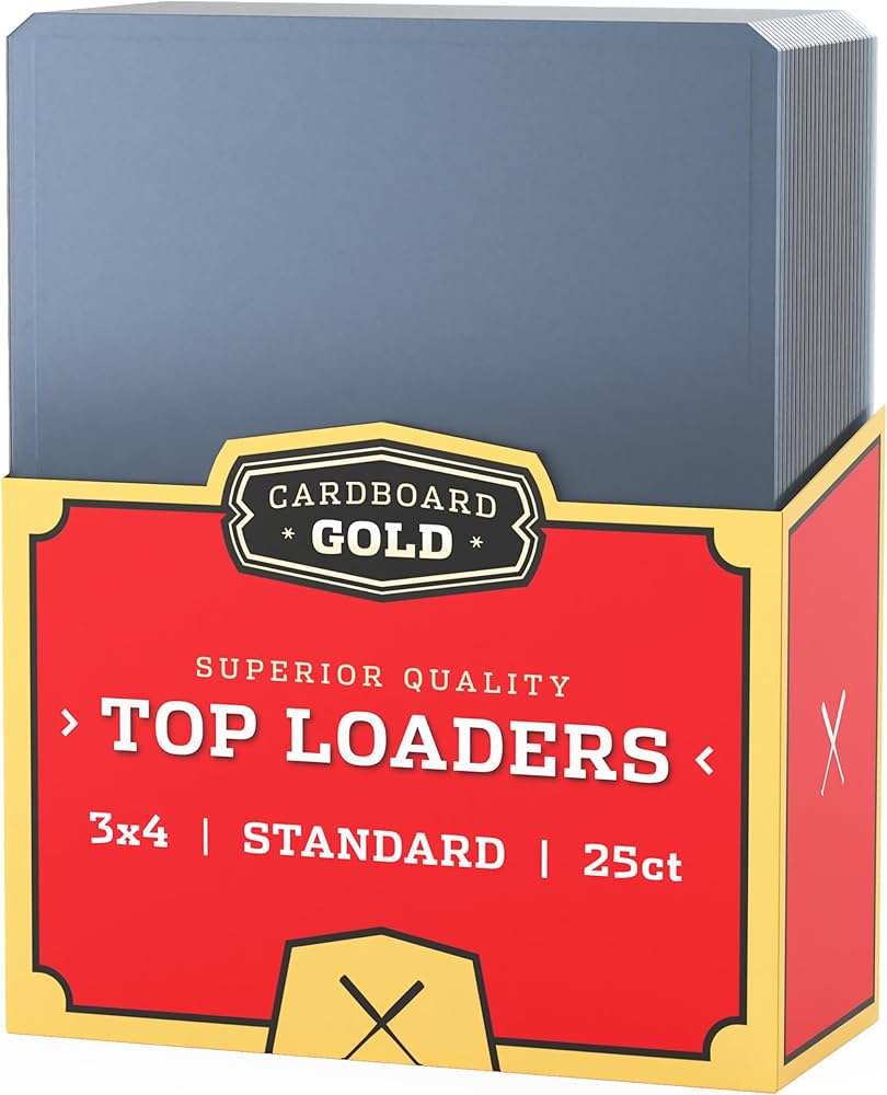 Amazon.com: Cardboard Gold - 35pt Top Loaders for Cards - 25 Count
