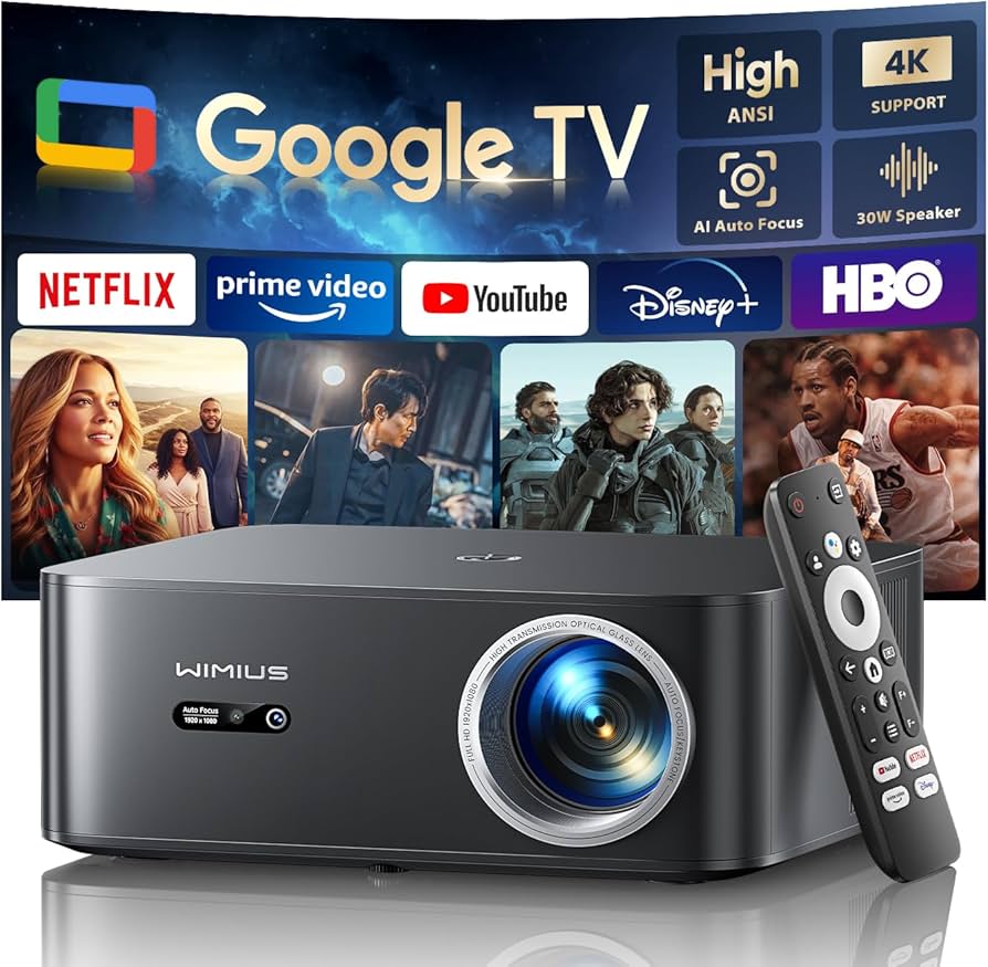 Amazon.com: 【Official Google TV/4K Supported 】Smart Projector
