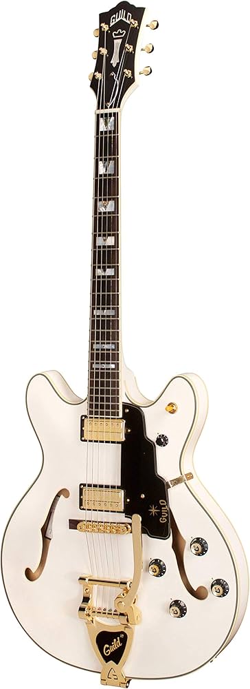 Amazon | GUILD (ギルド) セミアコｰｽﾃｨｯｸギター DC ギルド ビブラート