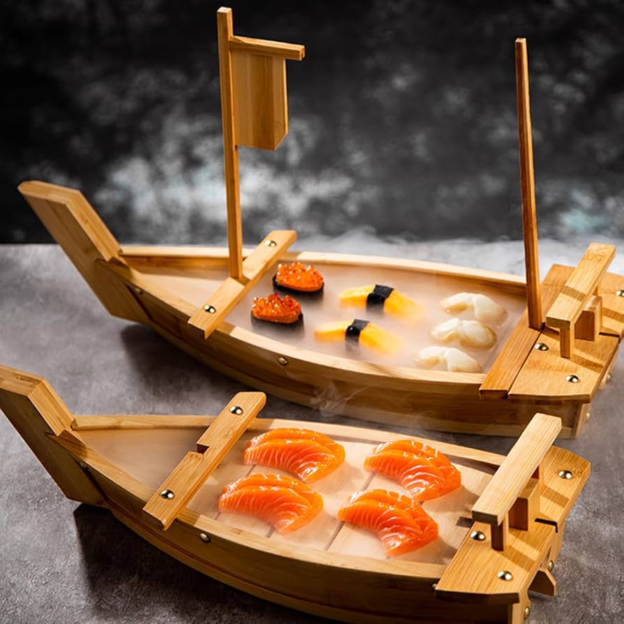 Amazon.co.jp: JIKANNOYA 舟盛り 器 特大 寿司ボート 寿司船 舟盛り の